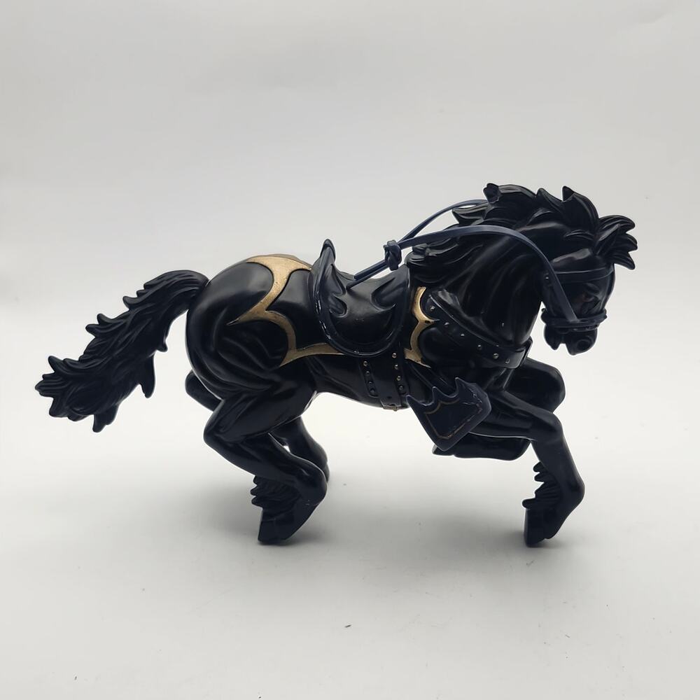1994 Kenner DC Comics Batman Dark Rider Battle Stallion Horse Black VTG.